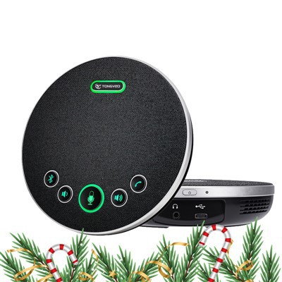 מיקרופונים ורמקולים USB מקצועיים עבור ועידת וידאו ועבודות משרדיות